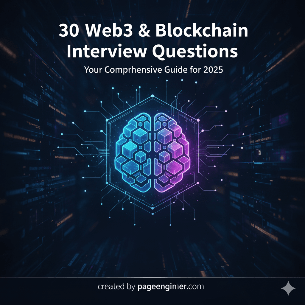 30+ Web3 & Blockchain Interview Questions (2025) - PageEngineer Tutorial